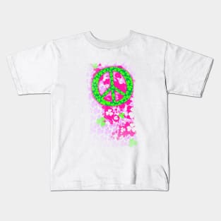 IRISH PEACE SIGN Kids T-Shirt